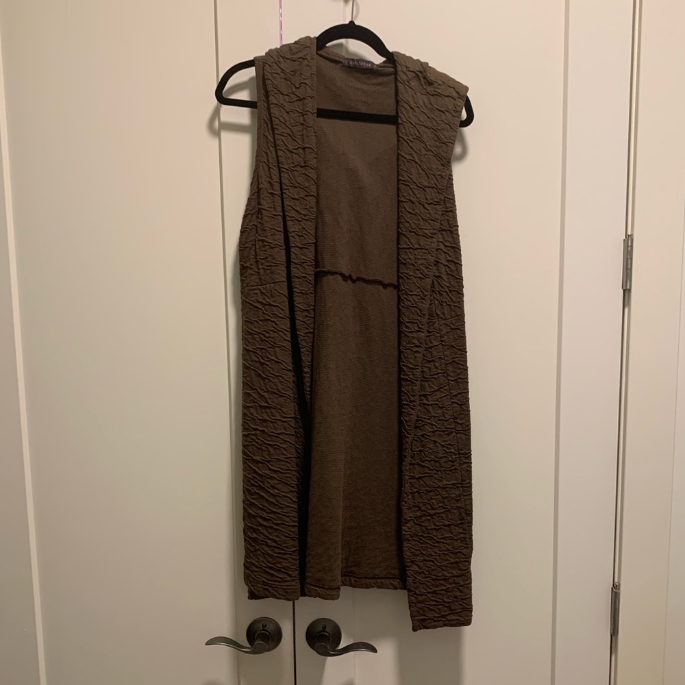 Cut Loose Sleeveless Cardigan